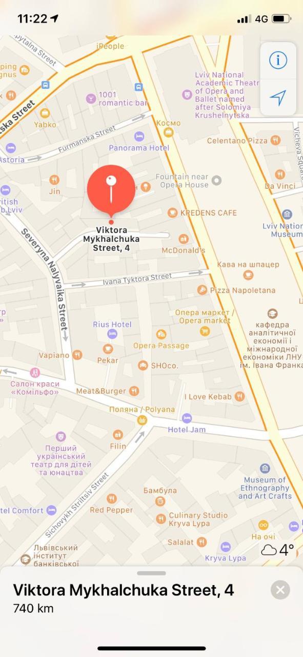 Apartment On Mikhalcuk Lviv Ngoại thất bức ảnh
